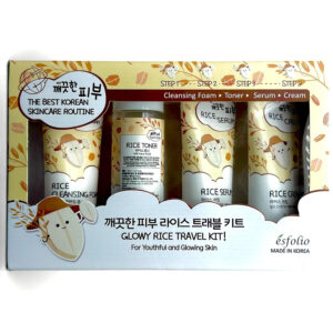 Esfolio - Glowy Rice Travel Kit