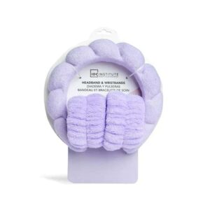 IDC Institute - Headband & Wristbands Skincare Set (Mauve)